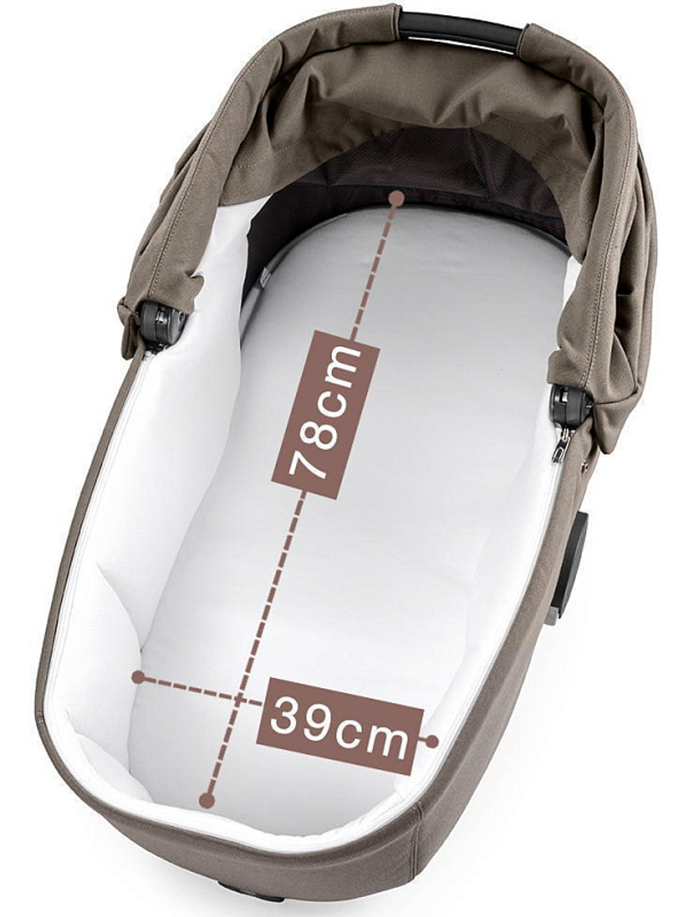 Коляска Peg Perego Veloce New Belvedere Lounge 3 в 1 Pine Bark