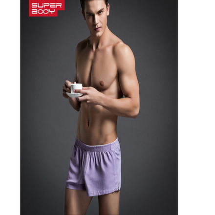 Мужские трусы-шорты фиолетовые Superbody Breath Shorts Violet