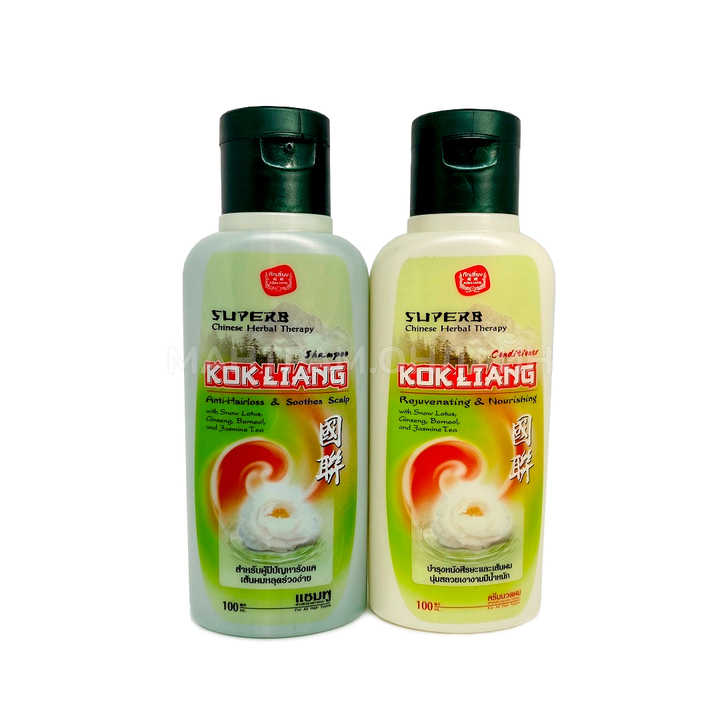 Шампунь Kokliang Anti-Hairloss & Soothes Scalp травяной против выпадения волос 100 мл