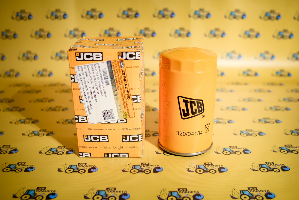 Фильтр масляный JCB 320/B4420, 320/04133, 320/04134