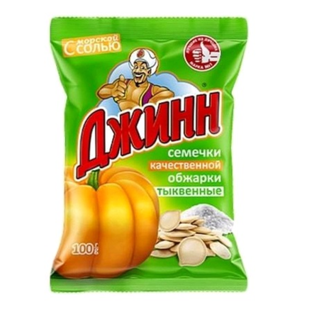 Семечки тыквенные Джинн 100 гр