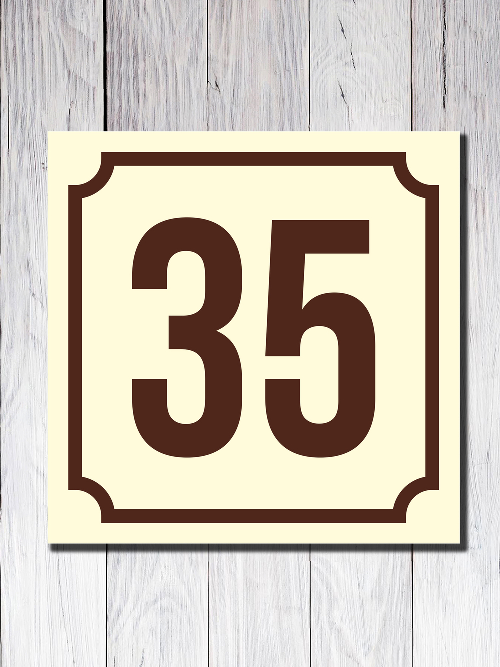 Табличка адресная УФ-3