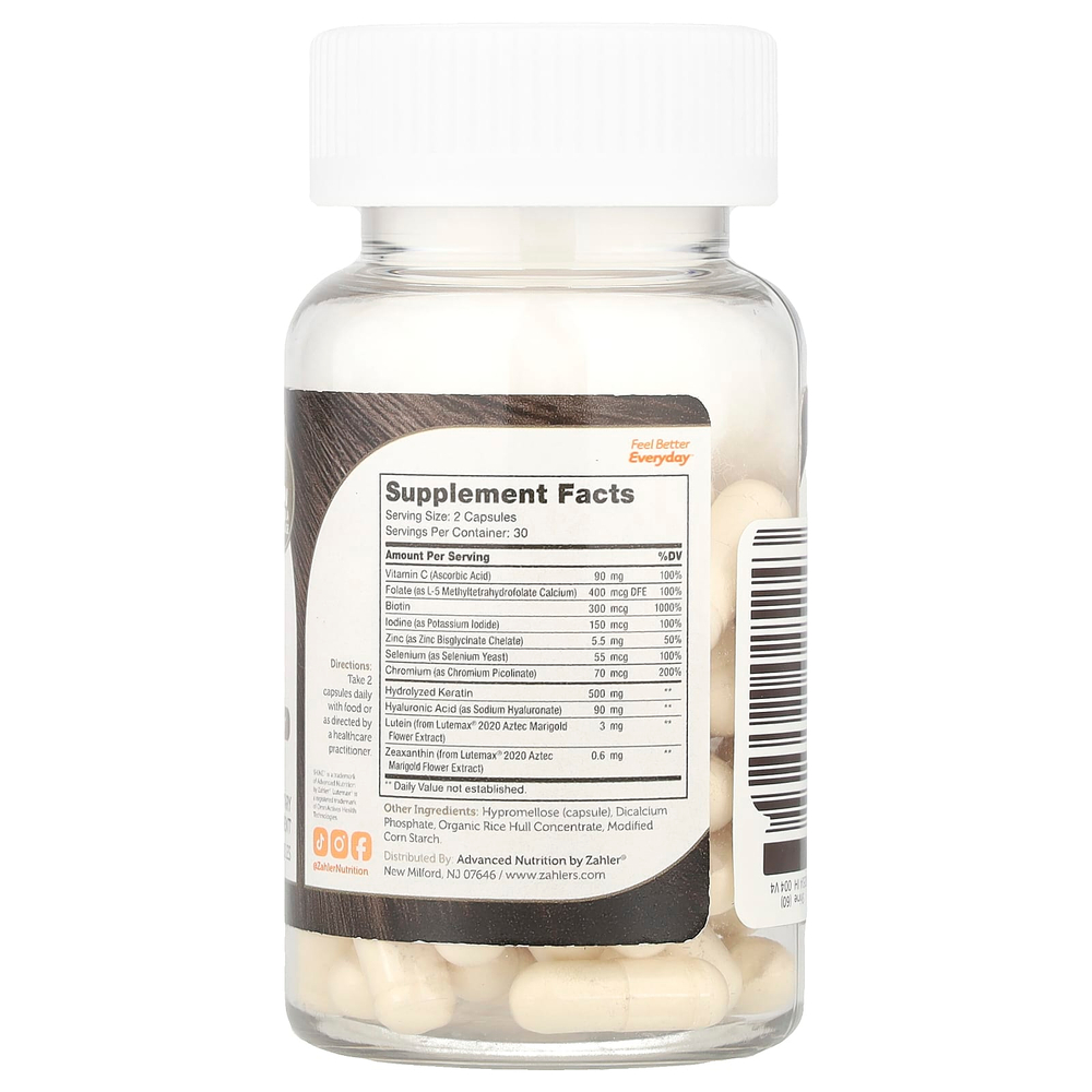 Zahler, Shine ™, 60 капсул