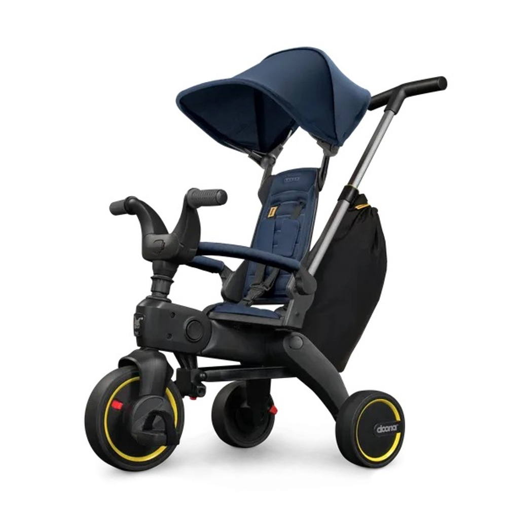 Детский складной трехколесный велосипед Doona Liki Trike S3, Deep Blue
