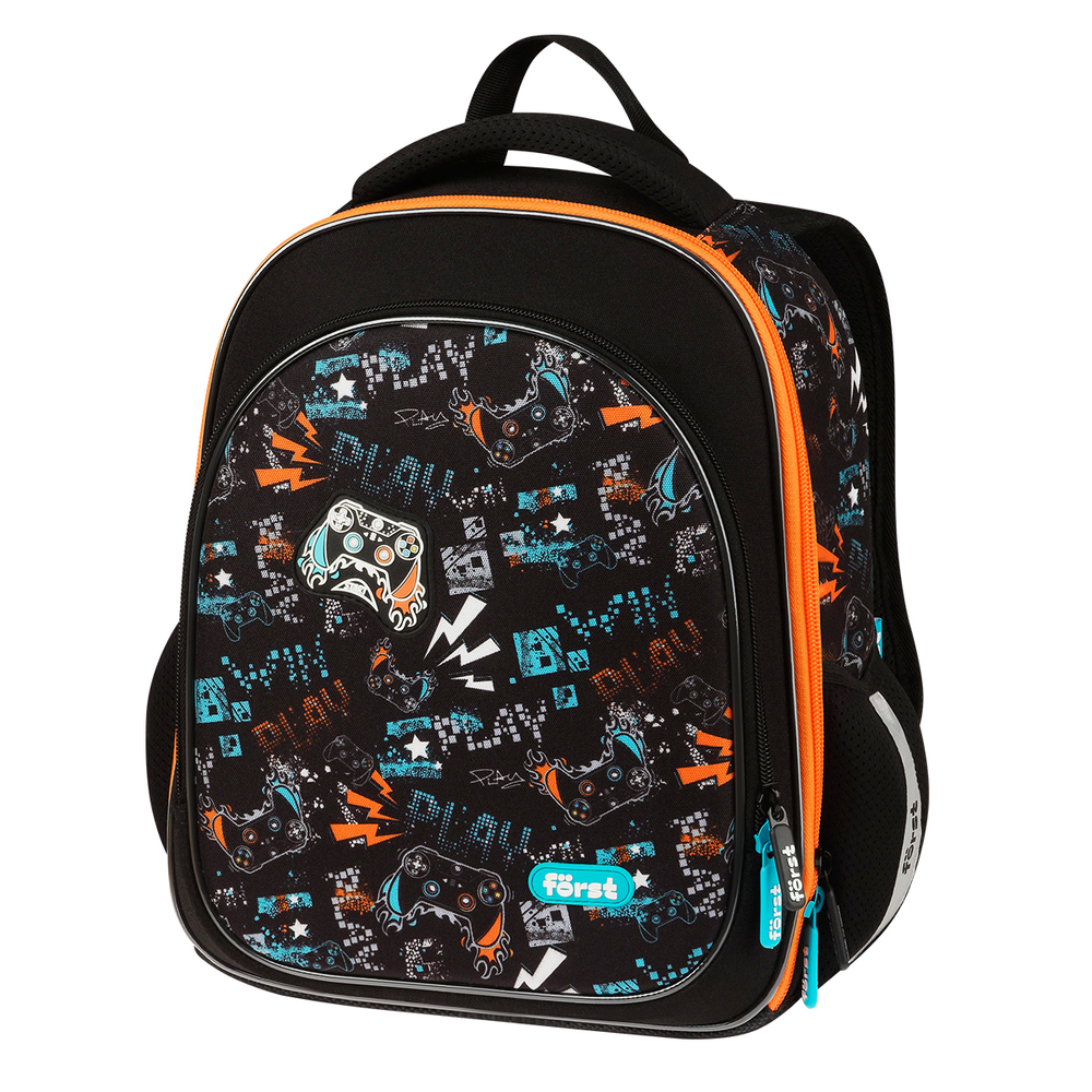 Ранец Först F-Light "Flawless Victory" 36*27*15см, 2 отделения, 2 кармана, анатомическая спинка