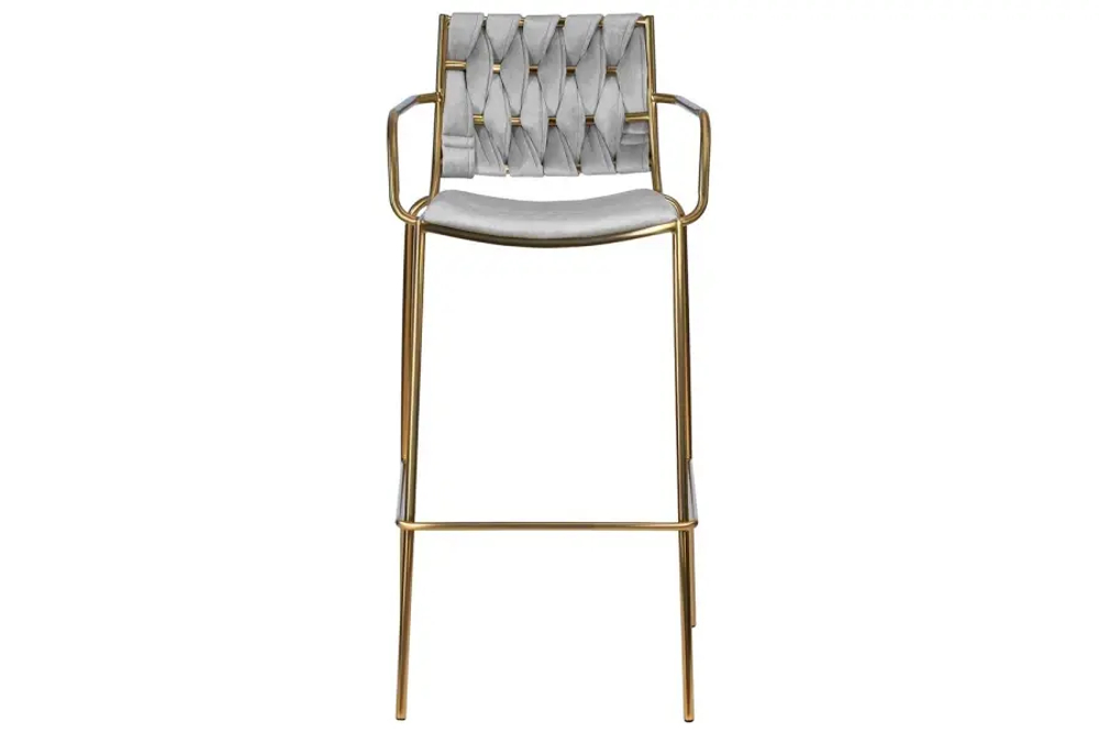 Стул барный DOBRIN Miller Gold