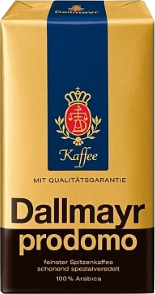 Кофе молотый Dallmayr Prodomo вакуумная упаковка 250 г, 4 шт