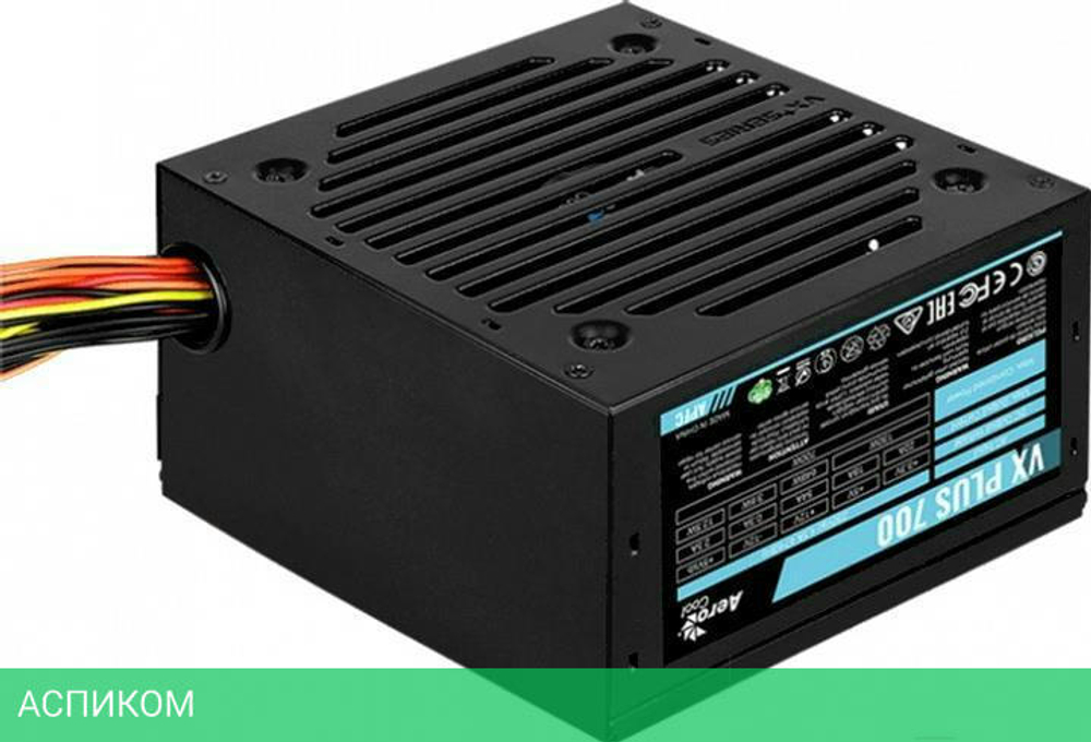 Блок питания AeroCool VX Plus 700 RGB 700W