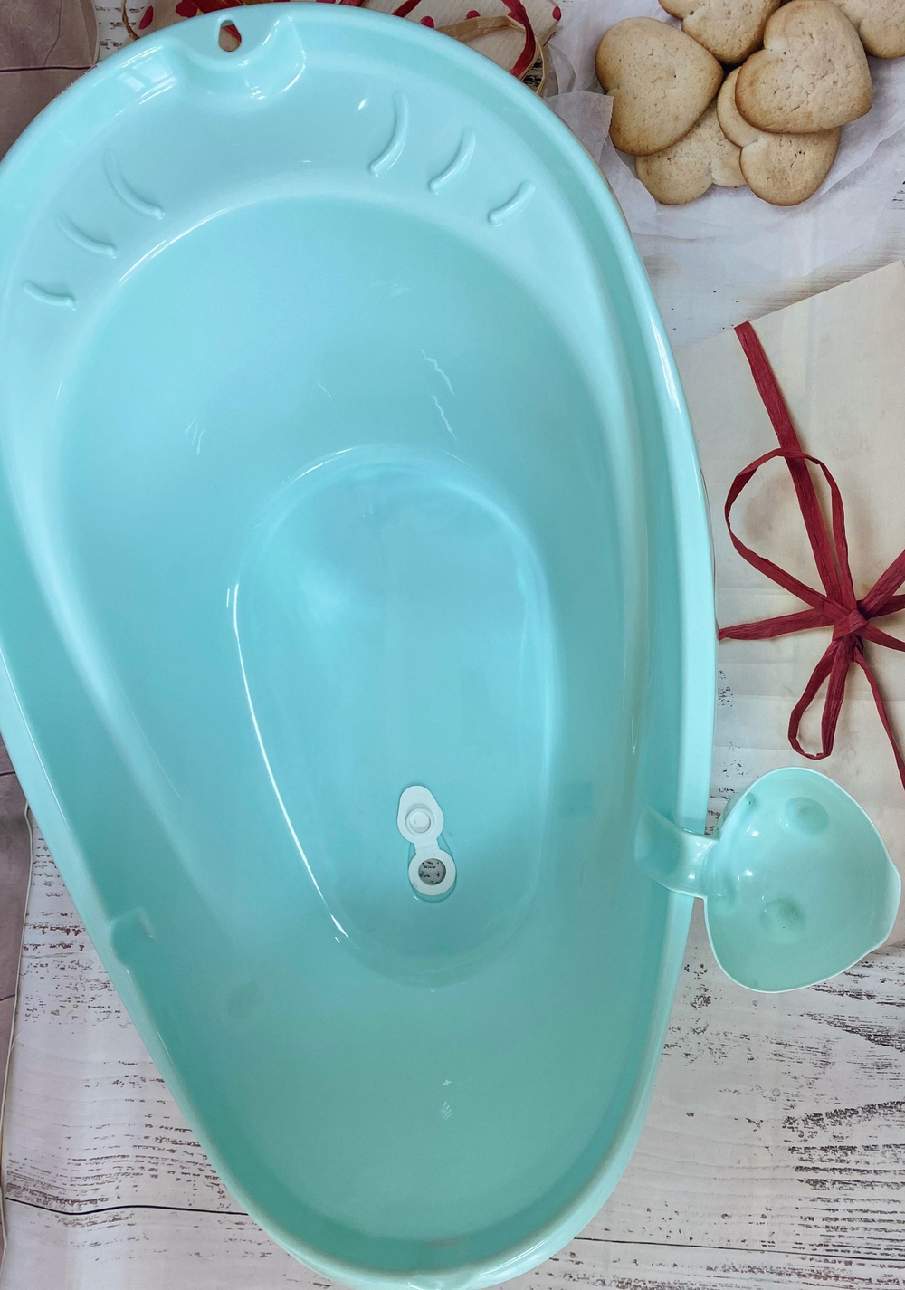 Ванна детская БУЛЬ-БУЛЬ с ковшом РАДИАН, со сливом