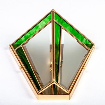 Бра CREMASCO 989/1AP-B.SC (Satinato M+Verde)