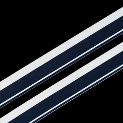 Резинка широкая, сине-черная/белая 30 мм, Германия