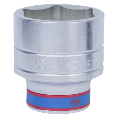 KING TONY (633553M) Головка торцевая стандартная шестигранная 3/4", 53 мм