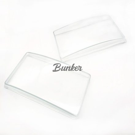 Стекла фар Scania 4 серия гладкие из силикатного стекла