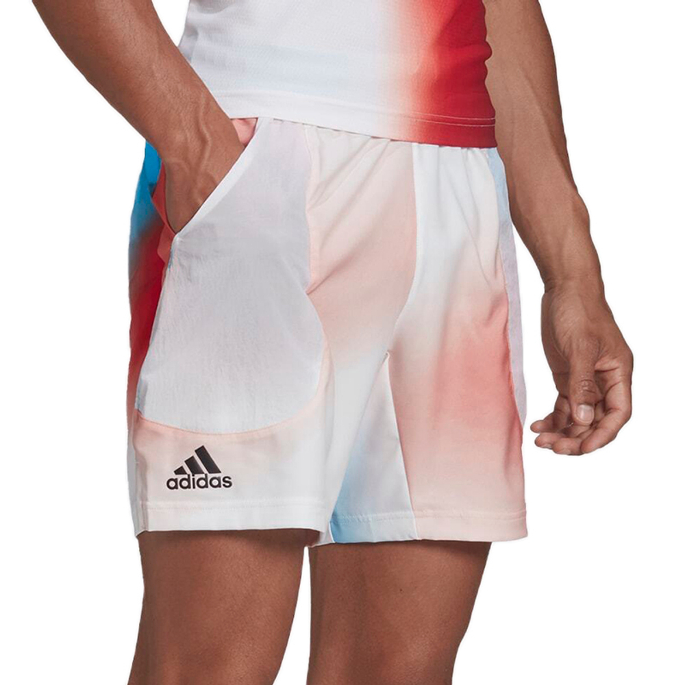 Мужские теннисные шорты Adidas Melbourne Print Shorts M - разноцветный