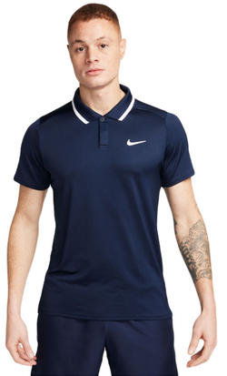 Мужское теннисное поло Nike Court Dri-Fit Advantage Polo - небесный