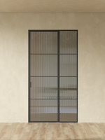 Распашная алюминиевая перегородка Minoli 7