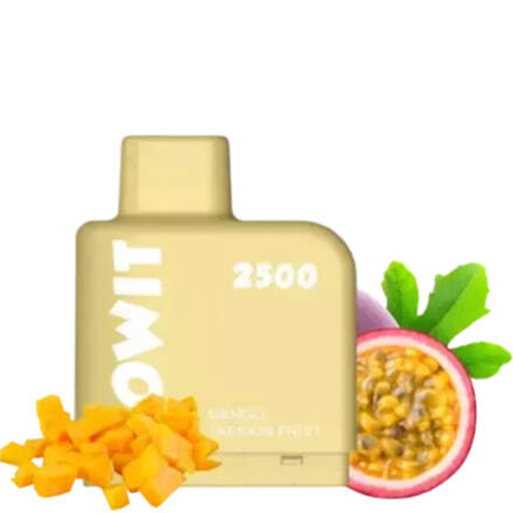 ELFBAR LOWIT 2500 Puffs | Liquid Pod Cartridge - Mango Passion Fruit (5% nic)