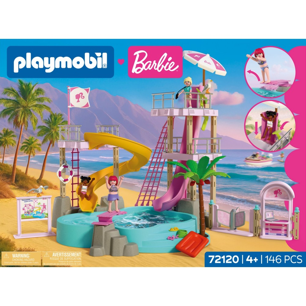 Playmobil 72120 x Barbie Аквапарк 146 деталей — фото 10