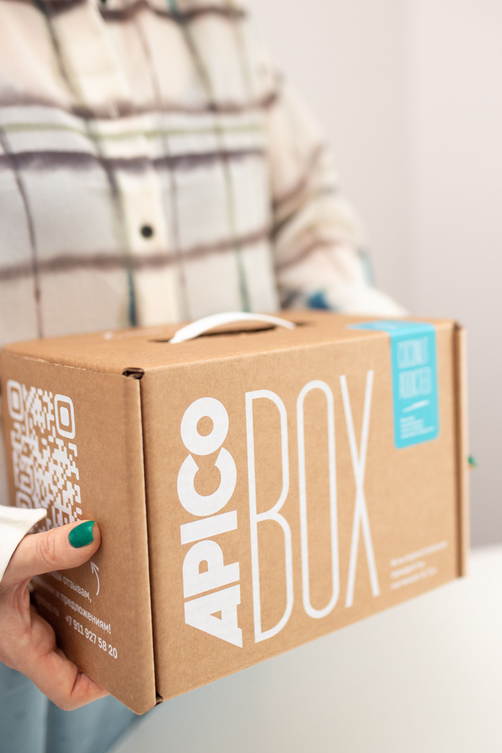 Набор продукты питания из кокоса APICO BOX №4 "Coconut Addicted", подарочный набор из 7-ми продуктов на основе кокоса, новогодний подарок