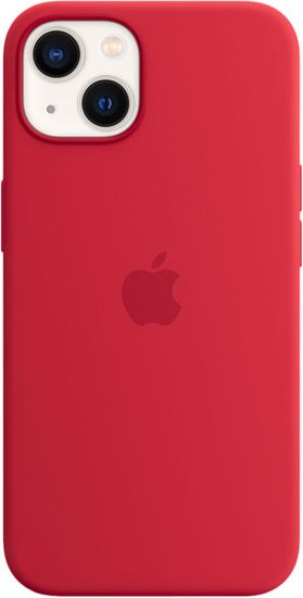 Чехол Apple MagSafe для iPhone 13, силикон, (PRODUCT)RED