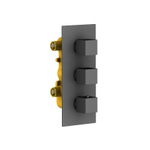 Душевой комплект Timo Tetra-thermo чёрный SX-0179/03SM