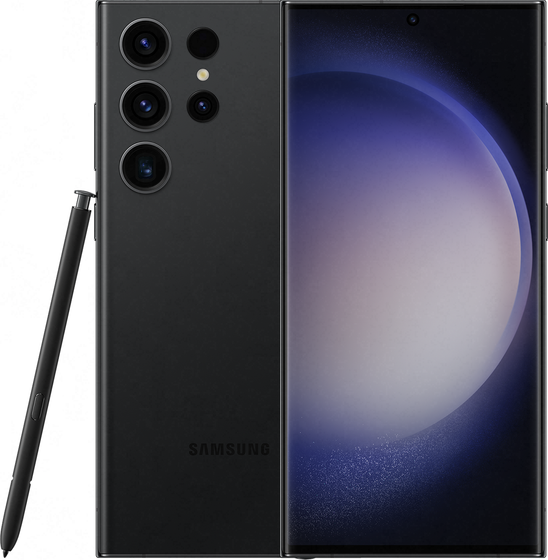 Смартфон Samsung Galaxy S23 Ultra 12/256GB черный фантом (SM-S918BZKGCAU) - фото 1