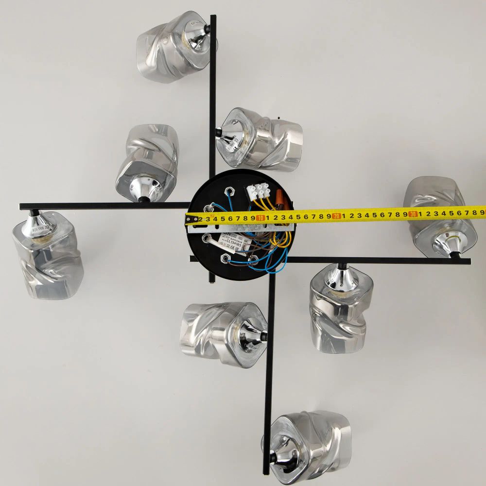 Citilux Клаус CL134185 Люстра потолочная Чёрная