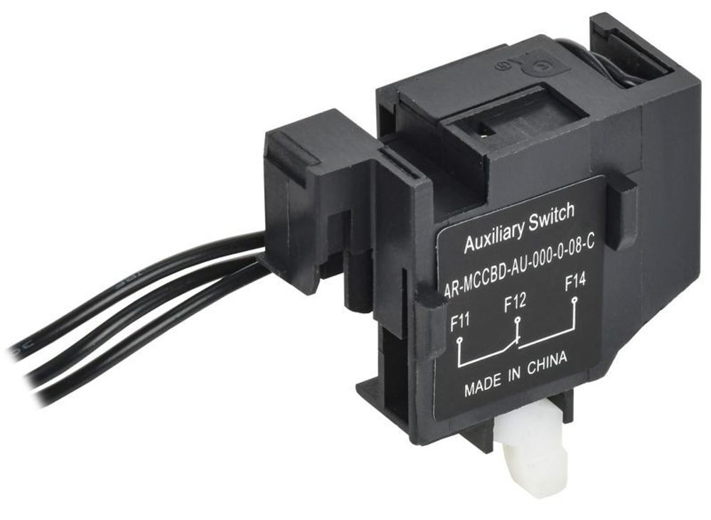 Контакт дополнительный правый MCCB типоразмер S 1НО 1НЗ ARMAT IEK AR-MCCBD-AU-000-0-08-C Контакт дополнительный правый MCCB типоразмер S 1НО 1НЗ ARMAT IEK AR-MCCBD-AU-000-0-08-C