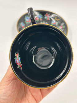 Чайная пара Kenzo чёрная