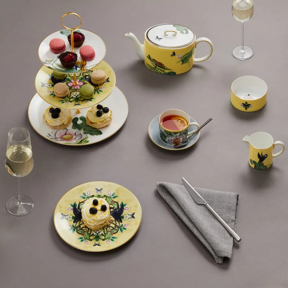 Wedgwood Трехъярусный поднос для демонстрации Wonderlust Waterlily