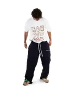 Футболка Bruler d'Amour x Madina Belikova Flowers белая