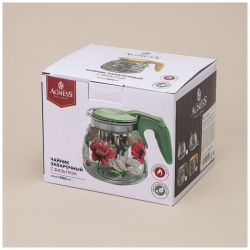 ЗАВАРОЧНЫЙ ЧАЙНИК AGNESS С ФИЛЬТРОМ "FAMILY FARM" 900 МЛ.