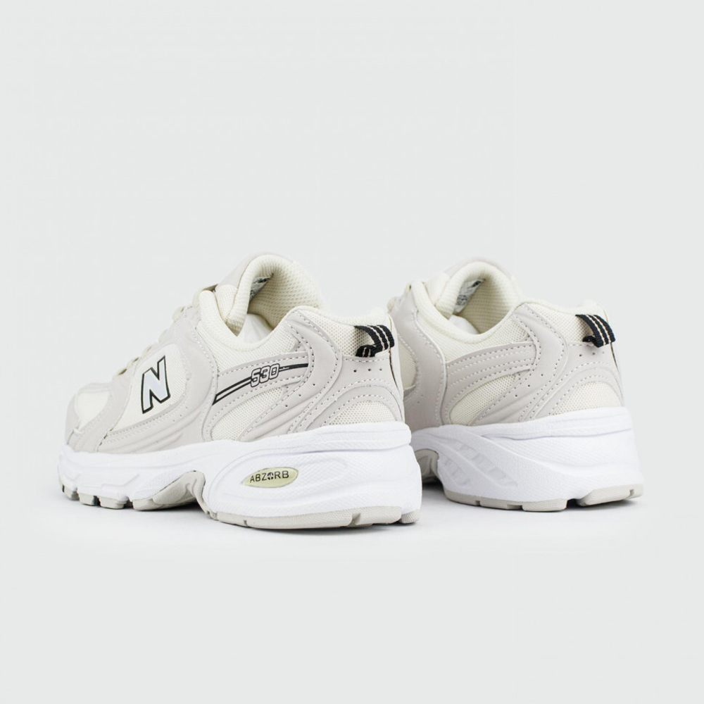 кроссовки New Balance 530 Beige / White Wmns