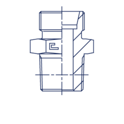 Штуцер FC DL12 16x1.5 (корпус)