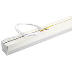 Линейный LED светильник для реечных потолков ЭРА SML-20-WB-40K-W24 24Вт 4000K 2900лм 1180х50х55 белый | Светильники линейные для ритейла