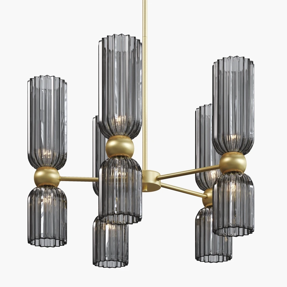 Люстра на штанге Maytoni ANTIC MOD302PL-10GR