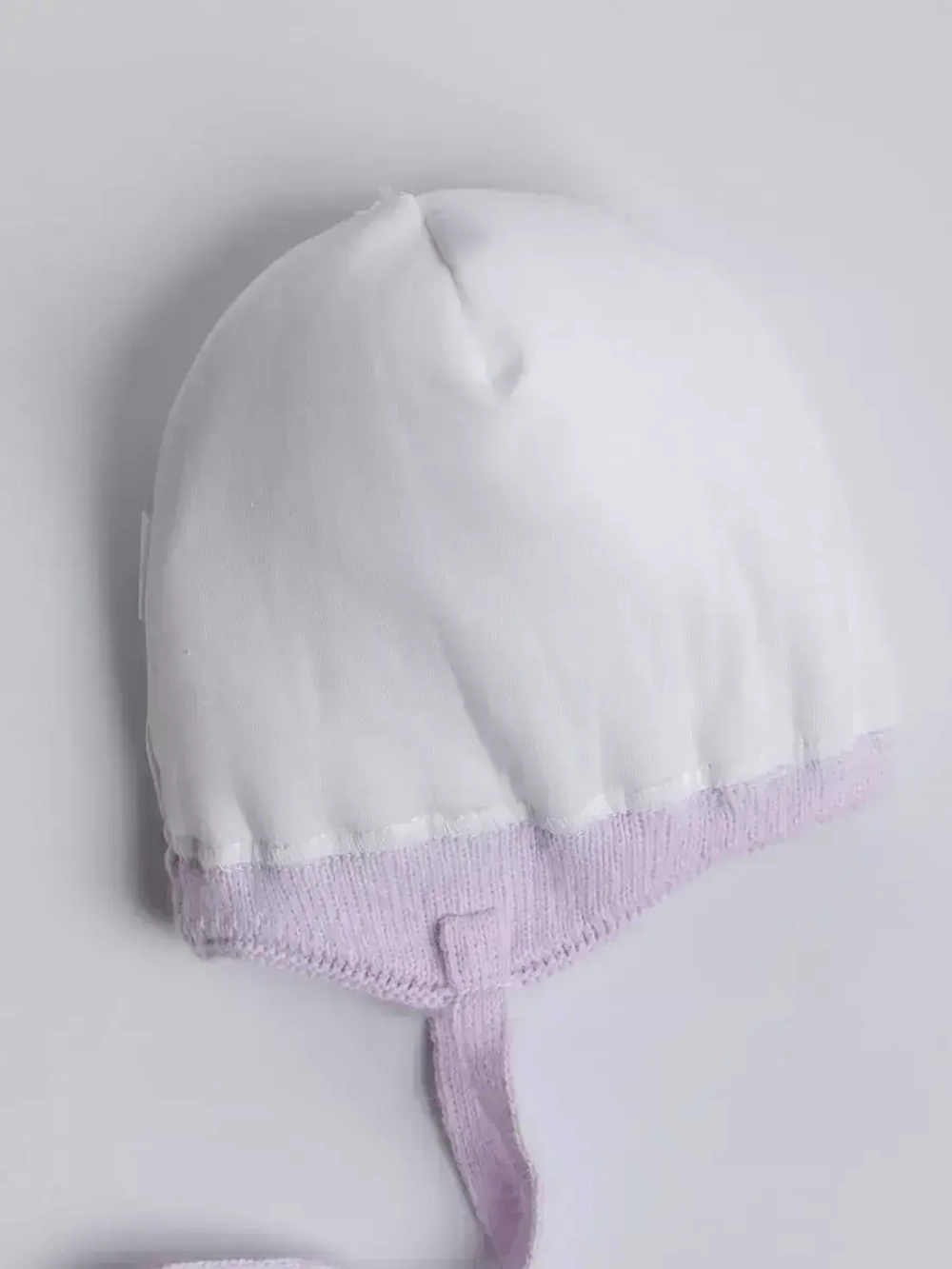 Шапка зимняя вязаная с помпоном