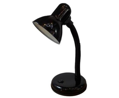 General GTL светильник настольный на основании 60W E27 метал+пластик черный GTL-028-60-220 800128 (пакет)