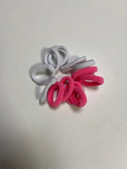 Set № 14, Набор резинок микс и крабов для волос.