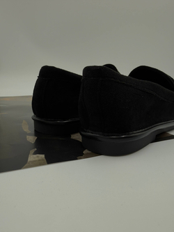 Туфли женские экокожа арт. 425-1 цвет "чёрный"