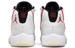 Jordan Air Jordan 11 Platinum Tint Bugs Bunny Shock Absorption High-top retro Basketball Shoes GS White Red