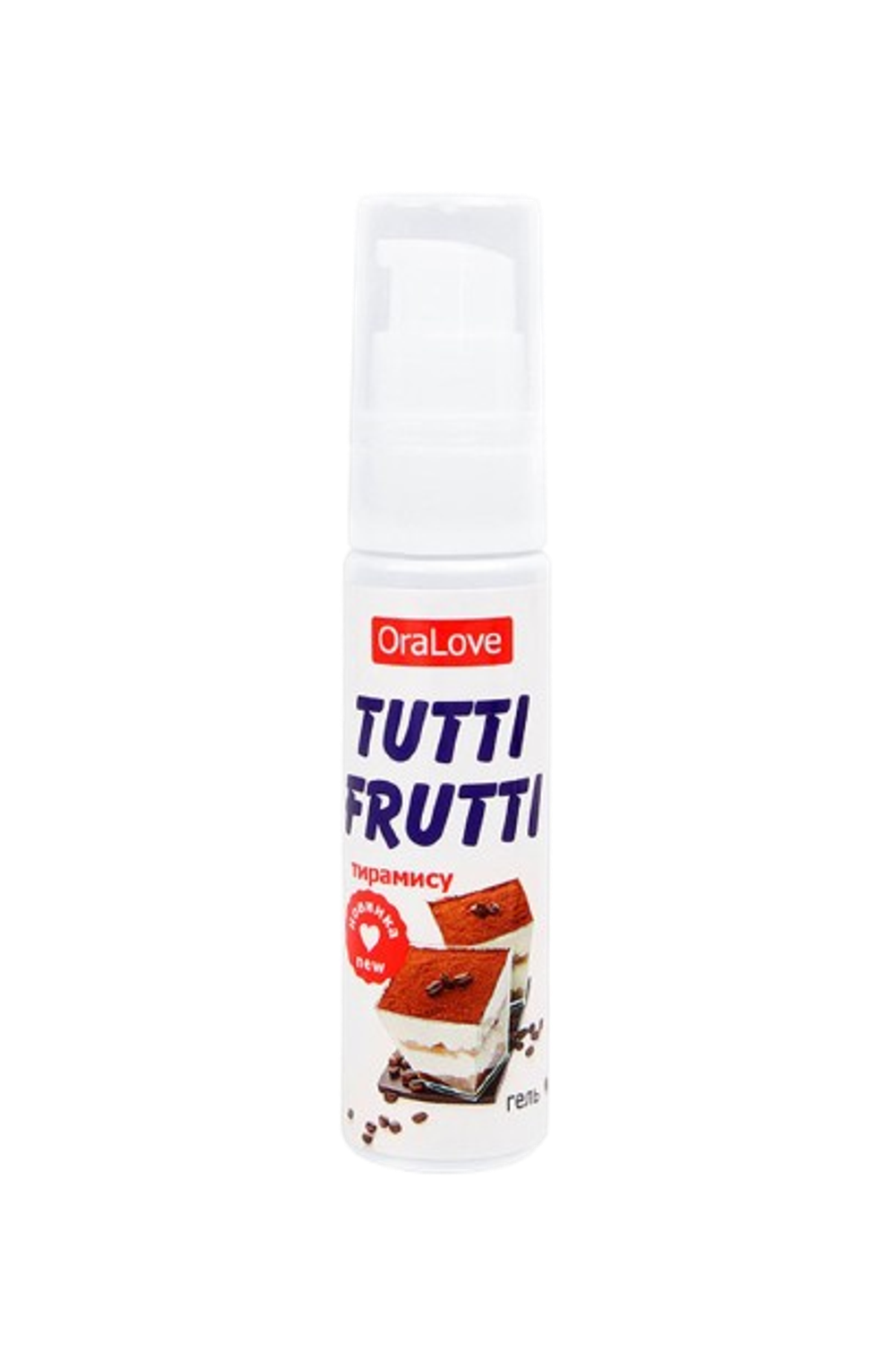 Tutti-Frutti Тирамису - съедобная смазка