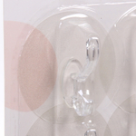 Крючки в наборе 6шт на липкой основе «БАСТОФ», форма круг, нагрузка 3кг/8см