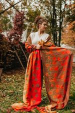 Mokosh wrap Пиония Коралловый закат