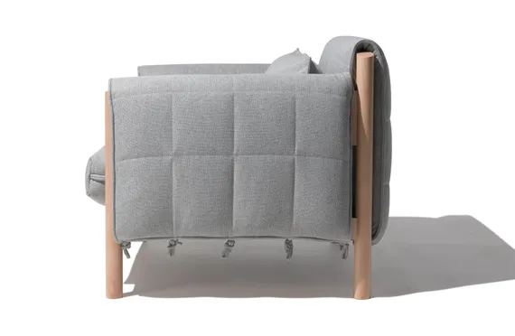 Кресло Hild серое