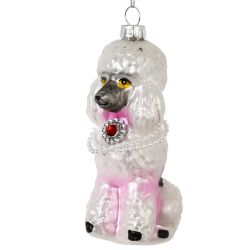 GAEM Украшение новогоднее "Пудель", L5,5 W7,5 H12,5 см