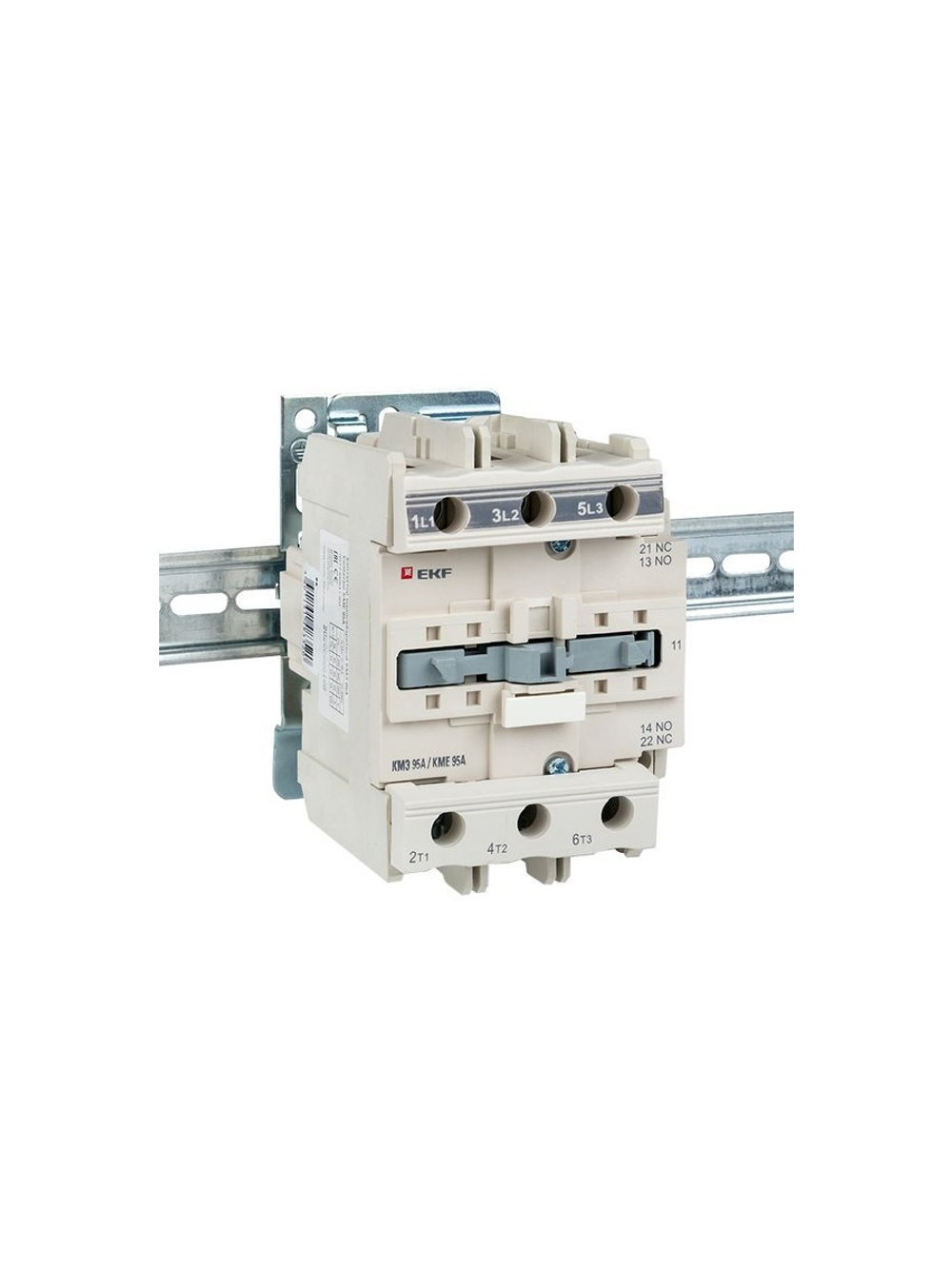 Контактор КМЭ 95А кат. 220В AC 1НО+1НЗ EKF ctr-s-95-220