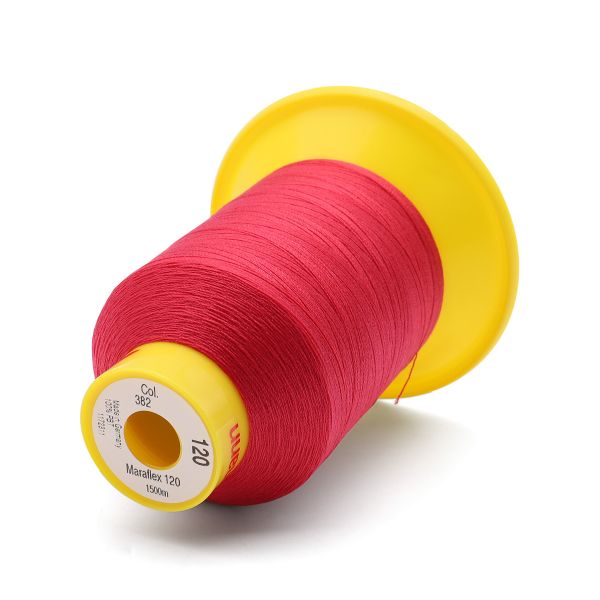 Нитка эластичная Gutermann Maraflex 120 (1500 метров), 1 кат. | 382 мальва
