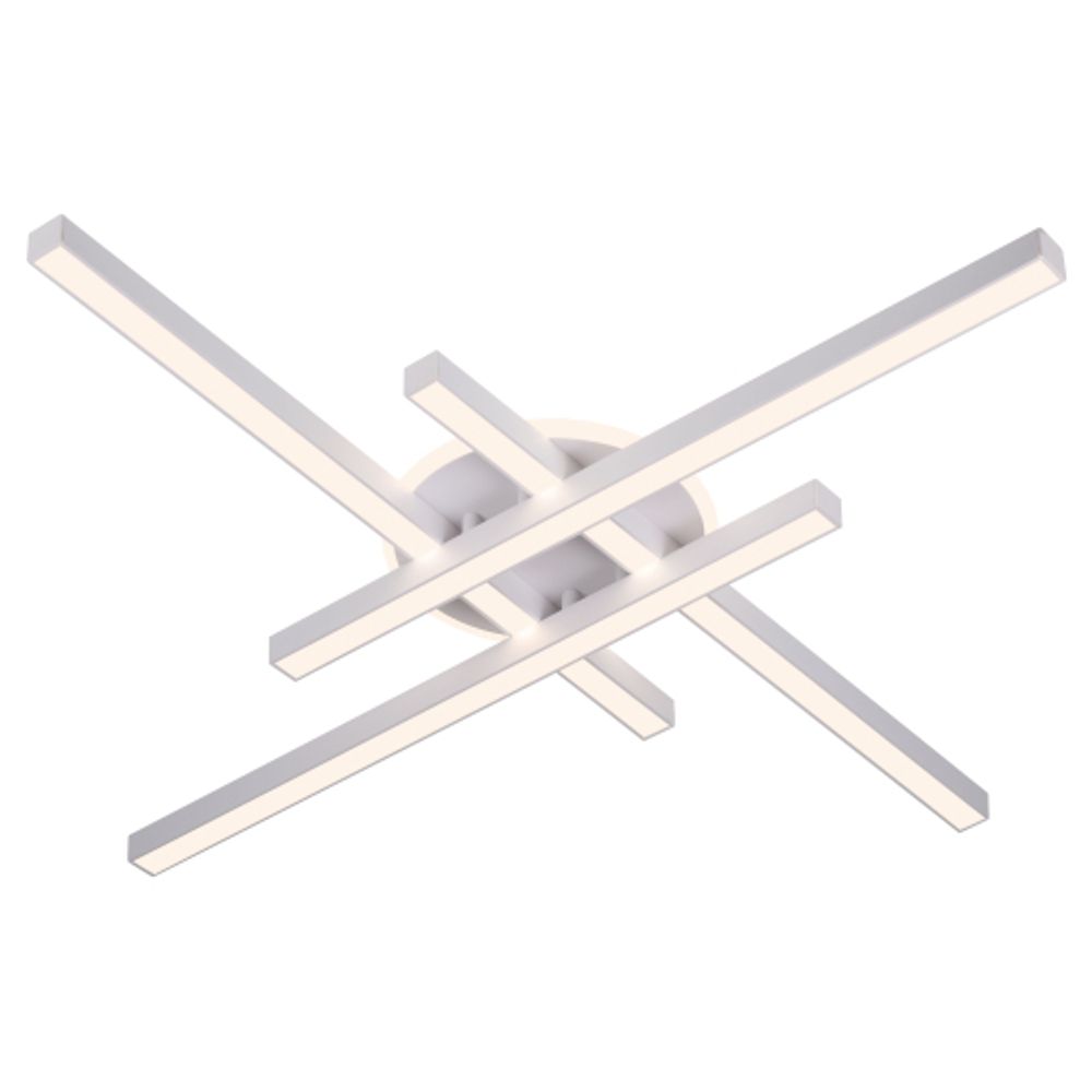 Светильник потолочный светодиодный Rivoli Ava 6182-201 LED 80 Вт3000-6000К белый с пультом | Rivoli