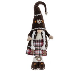 GAEM Игрушка набивная "Гном" (телескоп ноги), L24 W14 H110/90 см